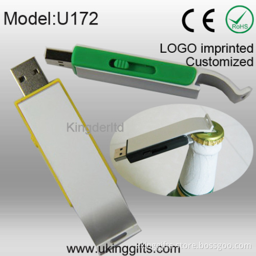Hot Metal USB Bottle Opener USB Flash Drive